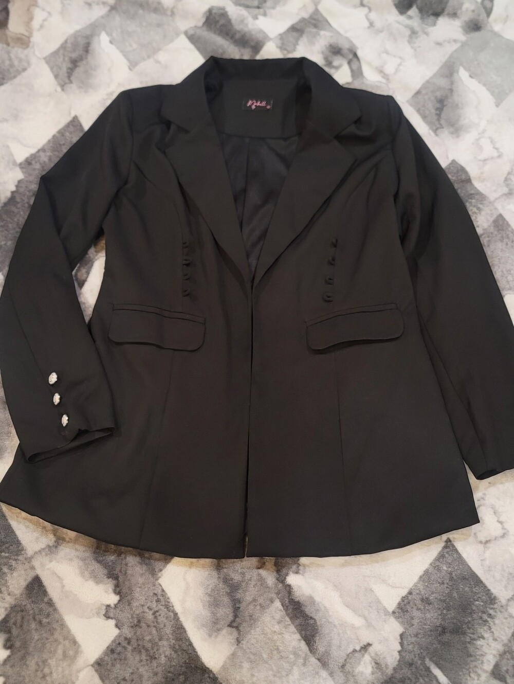 Black Women’s Blazer Jacket - Unbranded